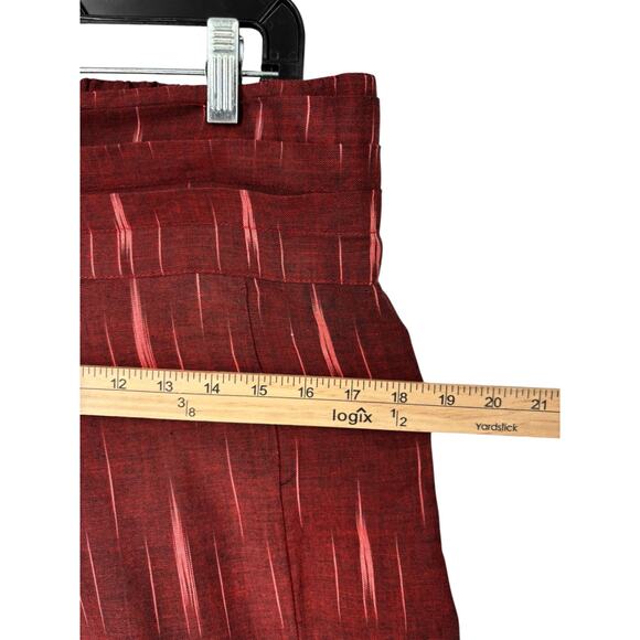 Swami Gear Bohemian Wide Leg Pants Wrap Tie Front S/M Hippie Woodstock India - Picture 4 of 10